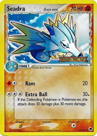 Seadra (37/101) (Delta Species) (Stamped) [EX: Dragon Frontiers] | Odin's Place