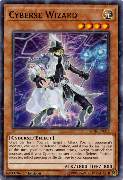 Cyberse Wizard [SP18-EN003] Starfoil Rare | Odin's Place