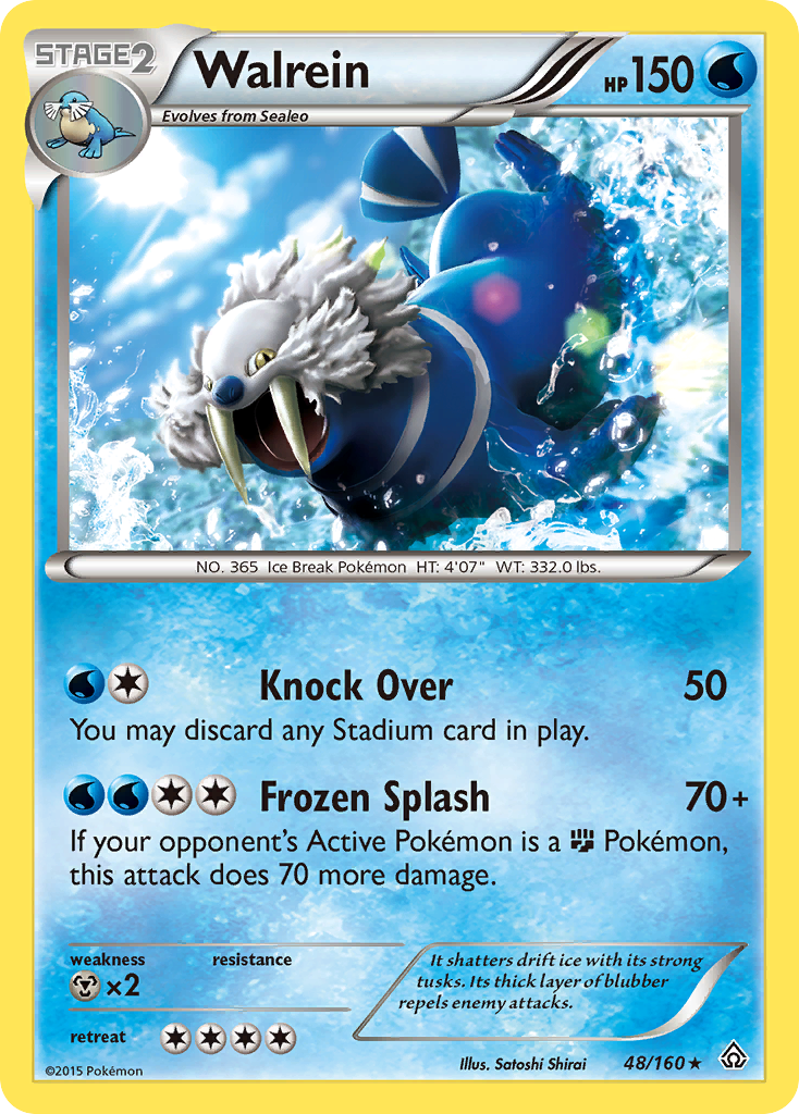 Walrein (48/160) [XY: Primal Clash] | Odin's Place