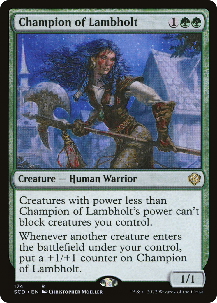 Champion of Lambholt [Starter Commander Decks] | Odin's Place