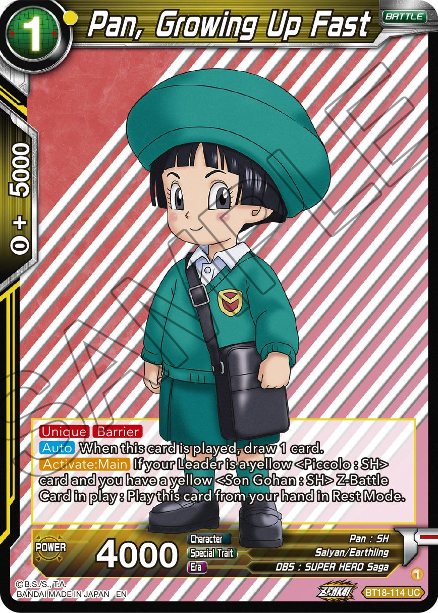Pan, Growing Up Fast (BT18-114) [Dawn of the Z-Legends] | Odin's Place
