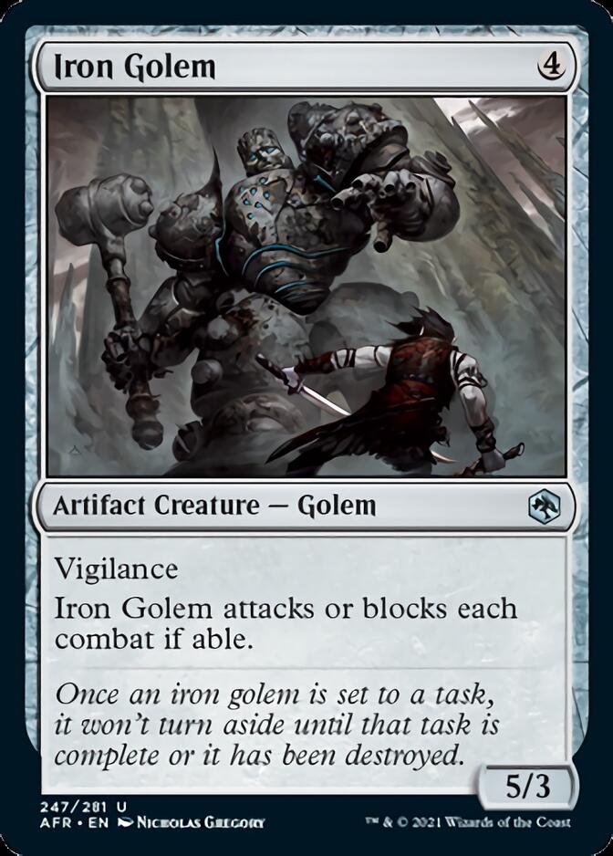 Iron Golem [Dungeons & Dragons: Adventures in the Forgotten Realms] | Odin's Place