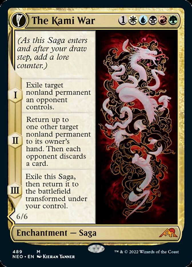 The Kami War // O-Kagachi Made Manifest (Extended Art) [Kamigawa: Neon Dynasty] | Odin's Place