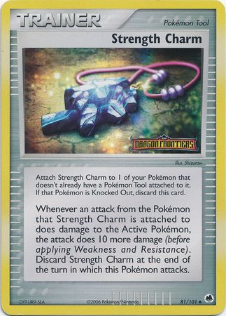 Strength Charm (81/101) (Stamped) [EX: Dragon Frontiers] | Odin's Place