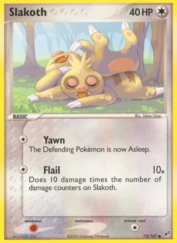 Slakoth (73/107) [EX: Deoxys] | Odin's Place