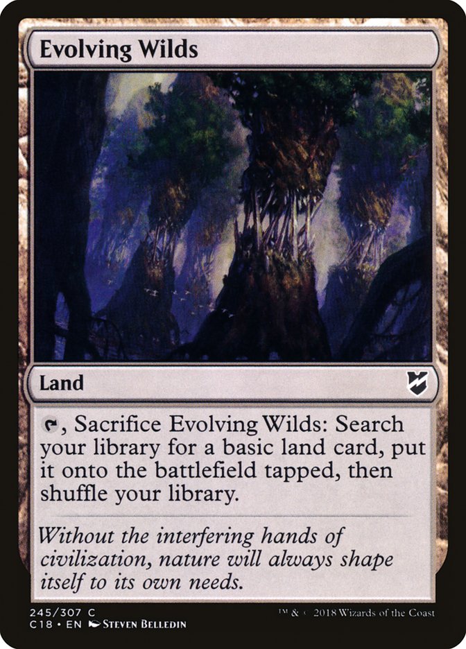 Evolving Wilds (245) [Commander 2018] | Odin's Place