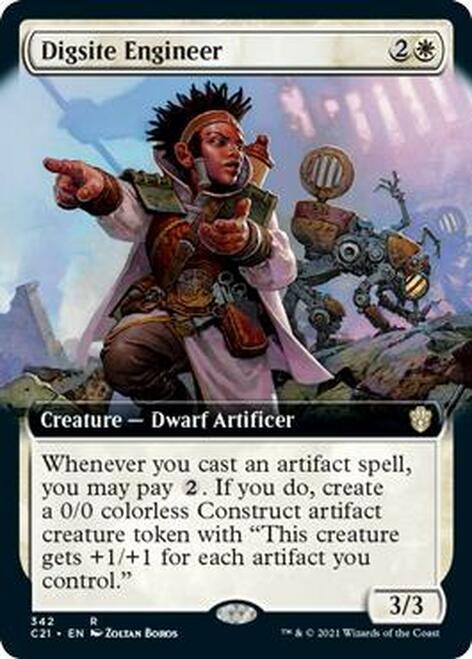 Digsite Engineer (Extended Art) [Commander 2021] | Odin's Place