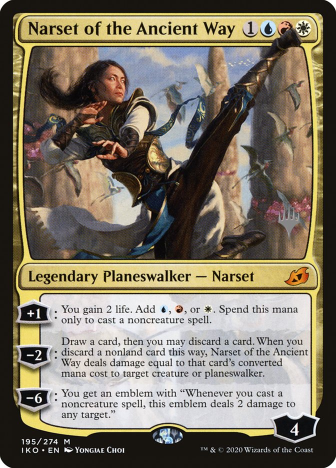 Narset of the Ancient Way (Promo Pack) [Ikoria: Lair of Behemoths Promos] | Odin's Place