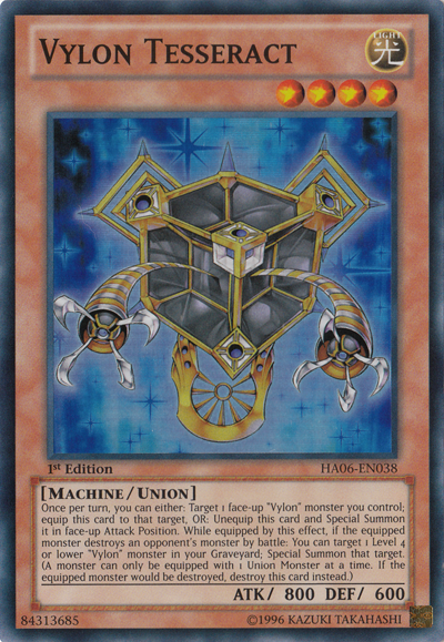 Vylon Tesseract [HA06-EN038] Super Rare | Odin's Place