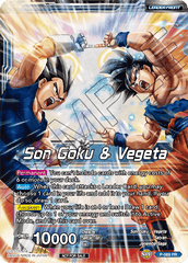 Son Goku & Vegeta // Miracle Strike Gogeta (Gold Stamped) (P-069) [Mythic Booster] | Odin's Place
