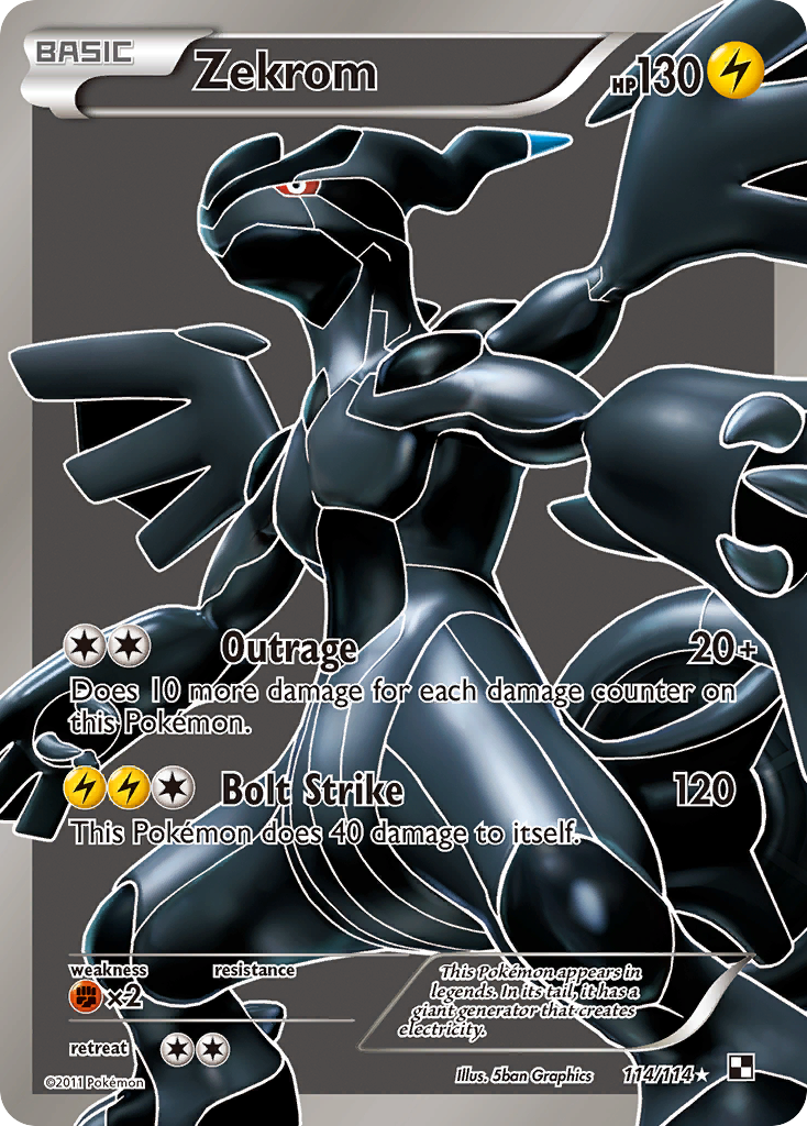 Zekrom (114/114) [Black & White: Base Set] | Odin's Place