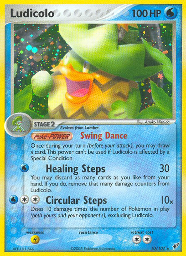 Ludicolo (10/107) [EX: Deoxys] | Odin's Place