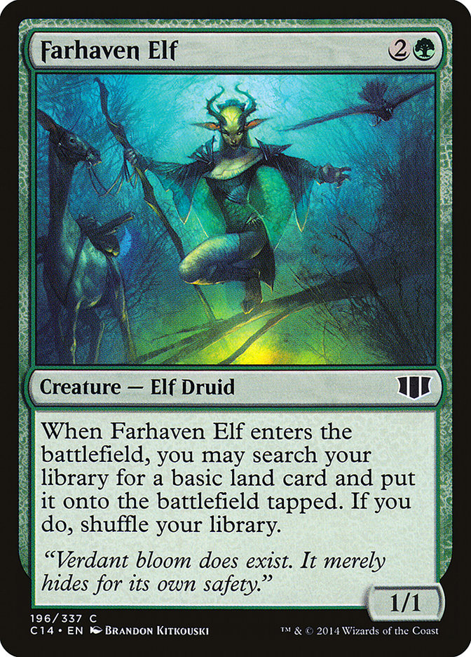 Farhaven Elf (196) [Commander 2014] | Odin's Place