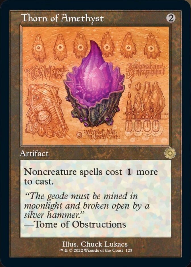 Thorn of Amethyst (Retro Schematic) [The Brothers' War Retro Artifacts] | Odin's Place
