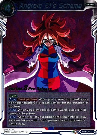 Android 21's Scheme (BT8-041_PR) [Malicious Machinations Prerelease Promos] | Odin's Place