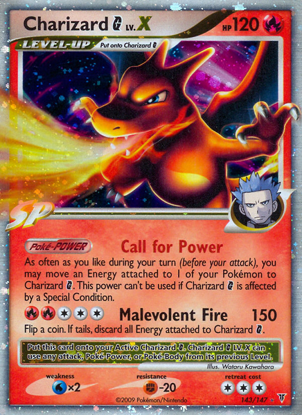 Charizard G LV.X (143/147) [Platinum: Supreme Victors] | Odin's Place