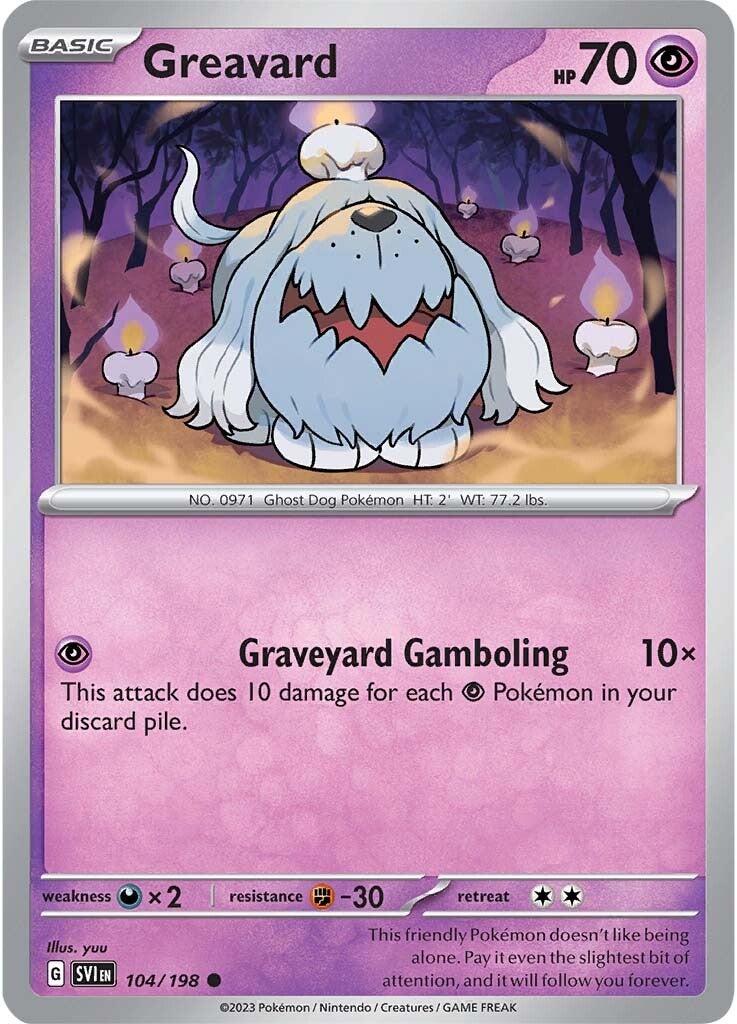 Greavard (104/198) [Scarlet & Violet: Base Set] | Odin's Place
