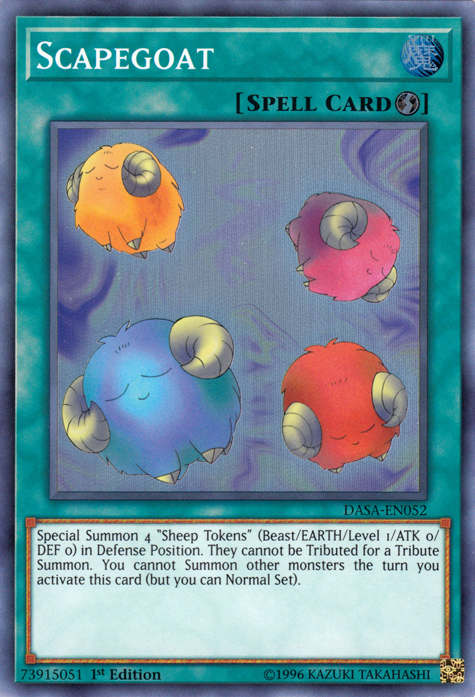 Scapegoat [DASA-EN052] Super Rare | Odin's Place