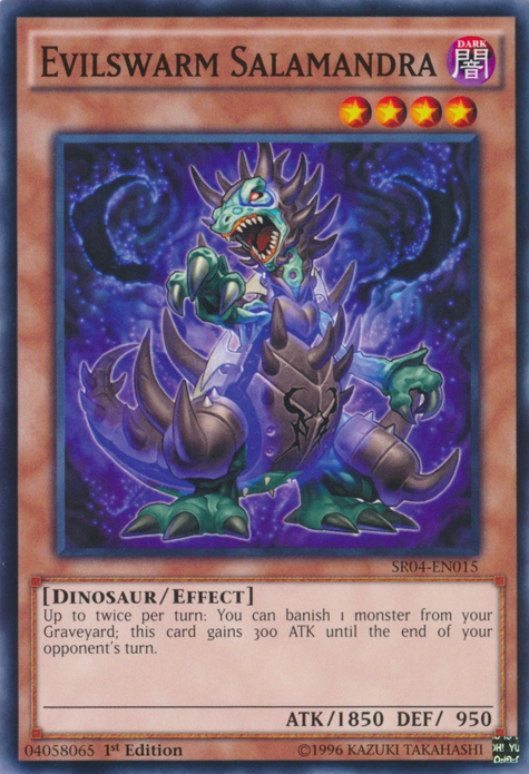 Evilswarm Salamandra [SR04-EN015] Common | Odin's Place