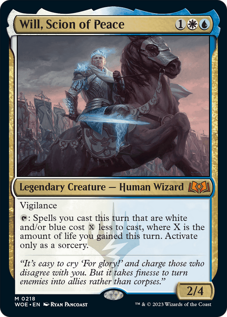 Will, Scion of Peace [Wilds of Eldraine] | Odin's Place