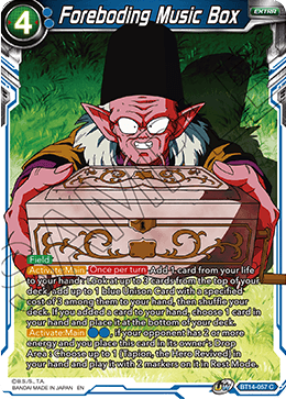 Foreboding Music Box (BT14-057) [Cross Spirits] | Odin's Place