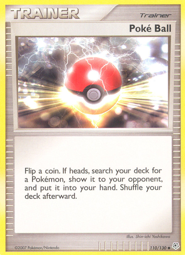 Poke Ball (110/130) [Diamond & Pearl: Base Set] | Odin's Place