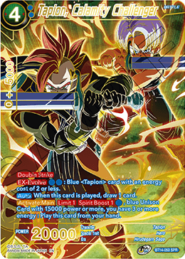 Tapion, Calamity Challenger (SPR) (BT14-050) [Cross Spirits] | Odin's Place