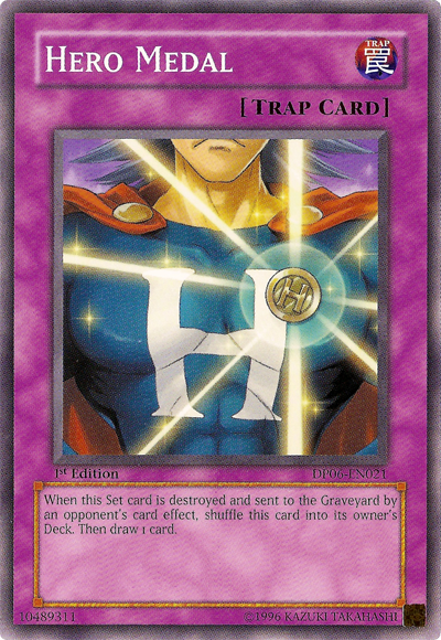 Hero Medal [DP06-EN021] Common | Odin's Place