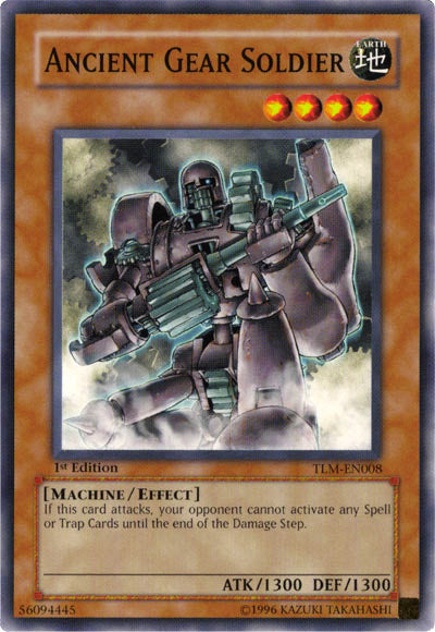 Ancient Gear Soldier [TLM-EN008] Common | Odin's Place
