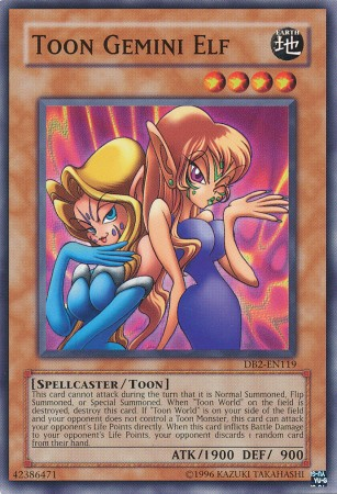 Toon Gemini Elf [DB2-EN119] Common | Odin's Place