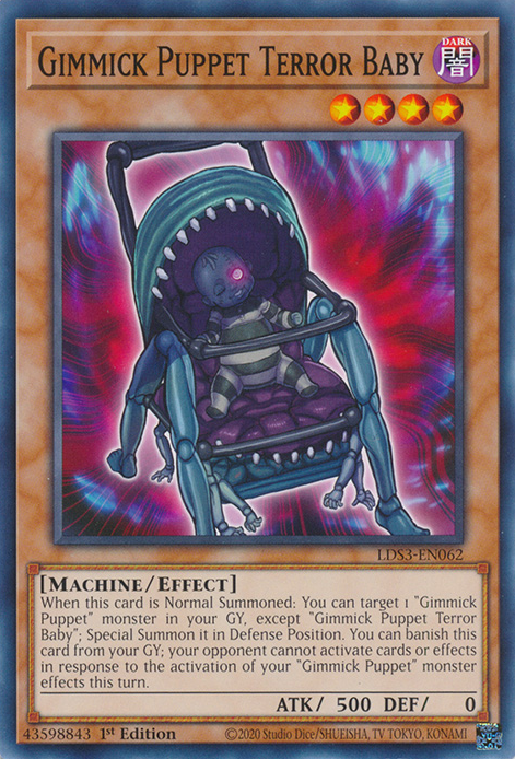 Gimmick Puppet Terror Baby [LDS3-EN062] Common | Odin's Place