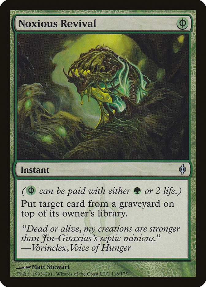 Noxious Revival (118) [New Phyrexia] | Odin's Place