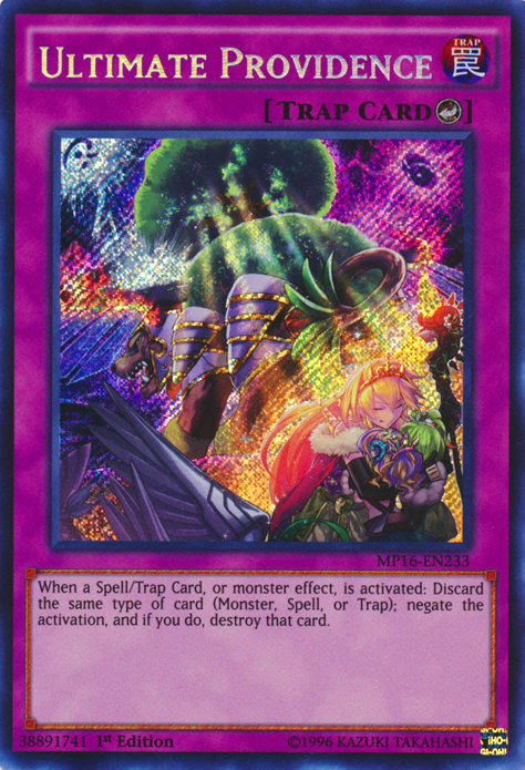 Ultimate Providence [MP16-EN233] Secret Rare | Odin's Place