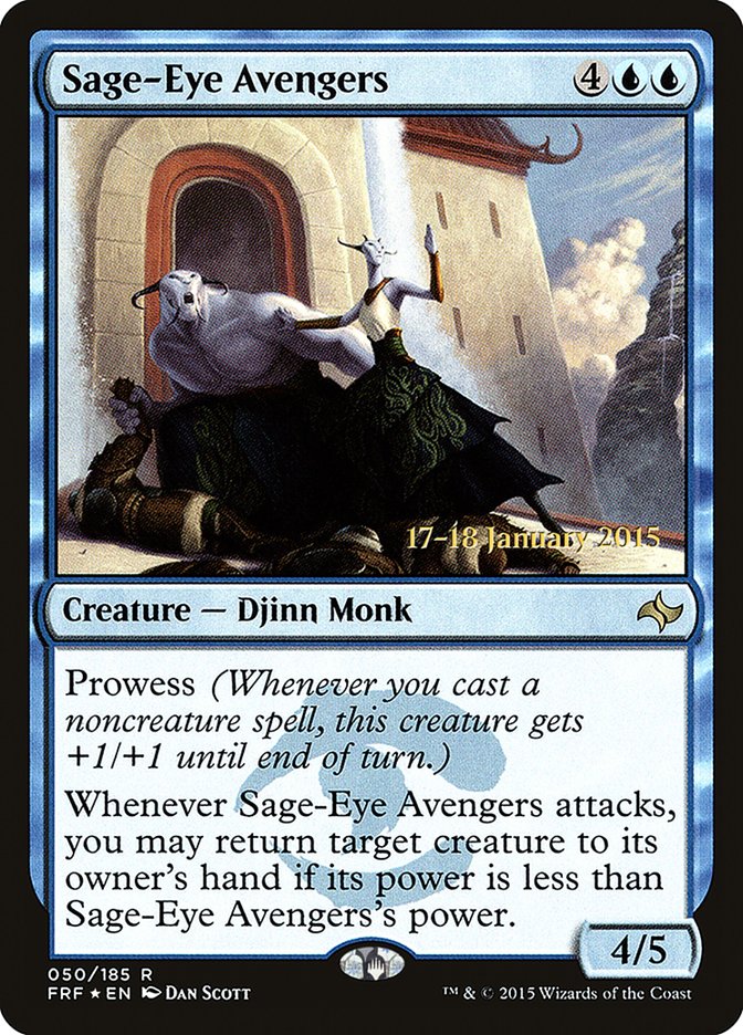 Sage-Eye Avengers (50) [Fate Reforged Prerelease Promos] | Odin's Place