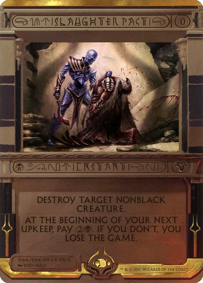 Slaughter Pact (44) (Invocation) [Amonkhet Invocations] | Odin's Place