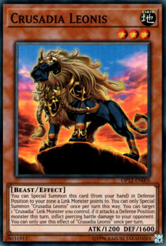 Crusadia Leonis [OP12-EN005] Super Rare | Odin's Place