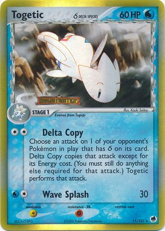 Togetic (11/101) (Delta Species) (Stamped) [EX: Dragon Frontiers] | Odin's Place