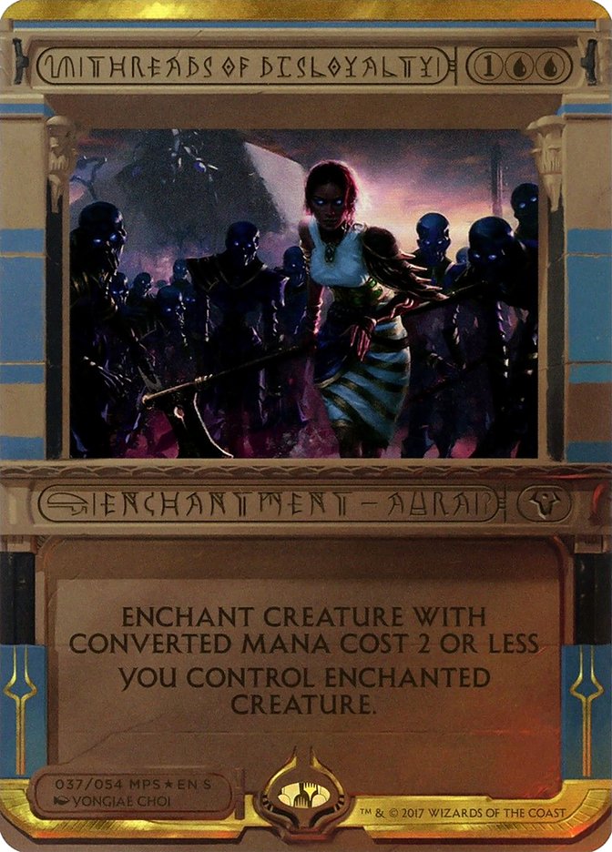 Threads of Disloyalty (37) (Invocation) [Amonkhet Invocations] | Odin's Place