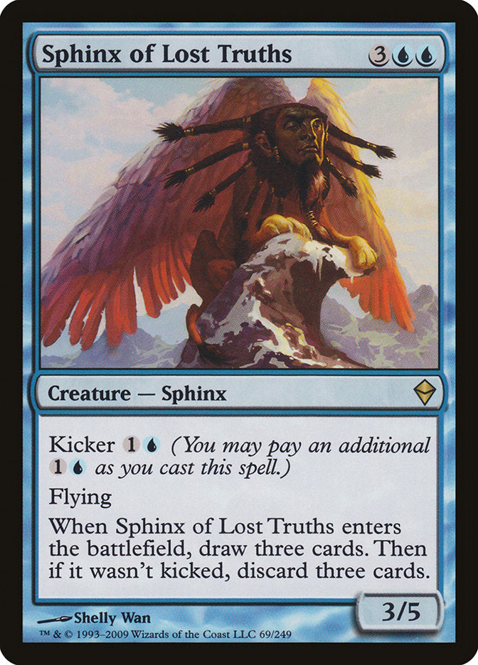 Sphinx of Lost Truths (69) [Zendikar] | Odin's Place