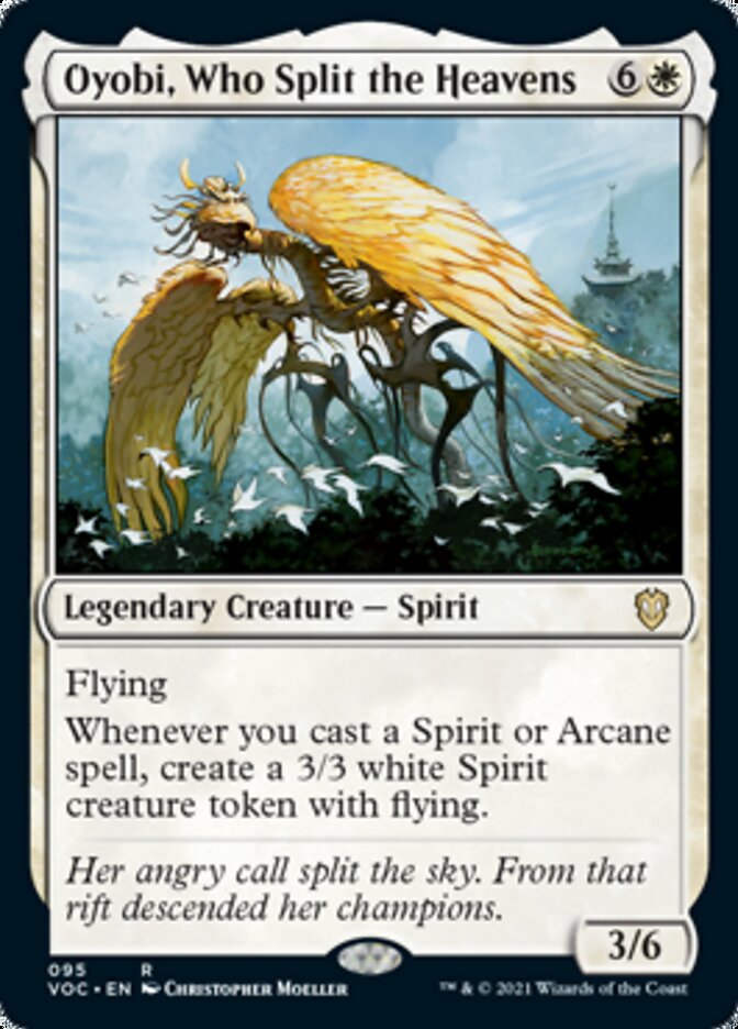 Oyobi, Who Split the Heavens [Innistrad: Crimson Vow Commander] | Odin's Place