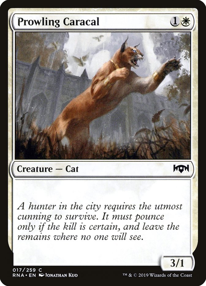 Prowling Caracal (17) [Ravnica Allegiance] | Odin's Place