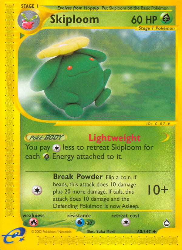 Skiploom (60/147) [Aquapolis] | Odin's Place