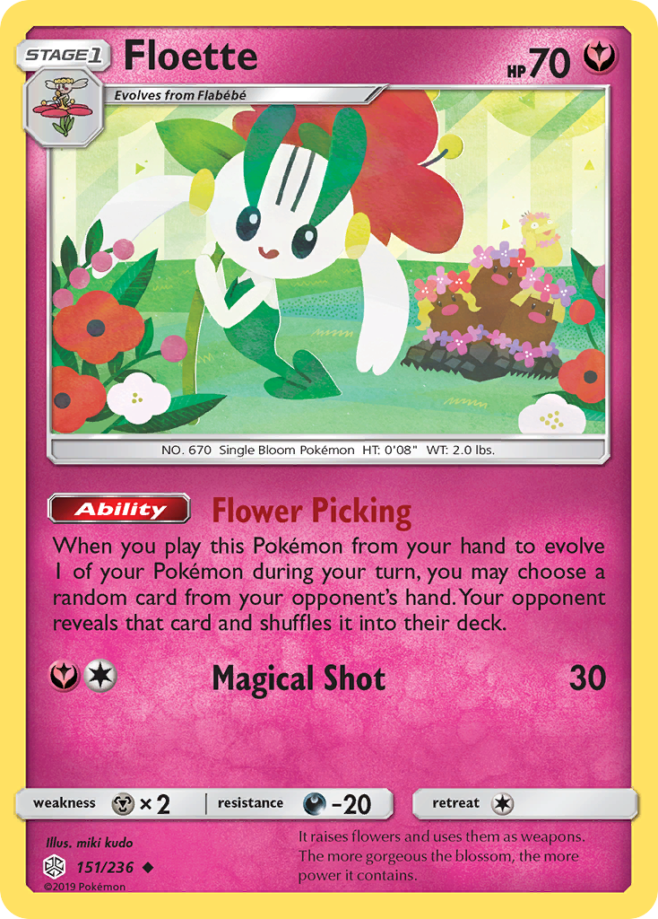 Floette (151/236) [Sun & Moon: Cosmic Eclipse] | Odin's Place