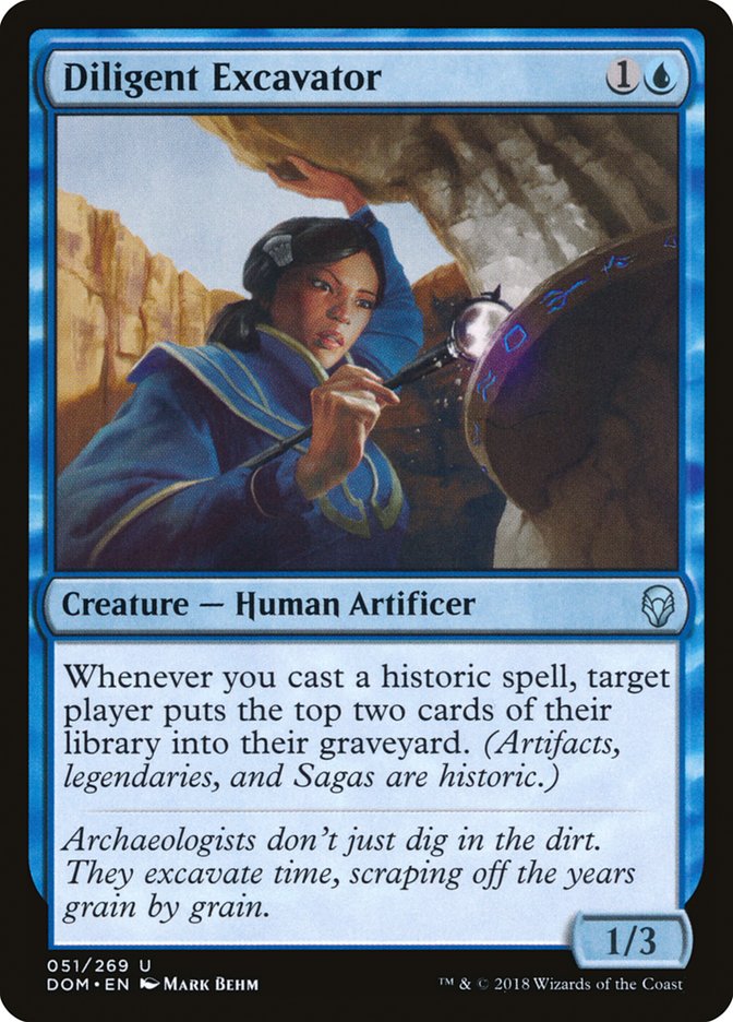 Diligent Excavator (51) [Dominaria] | Odin's Place