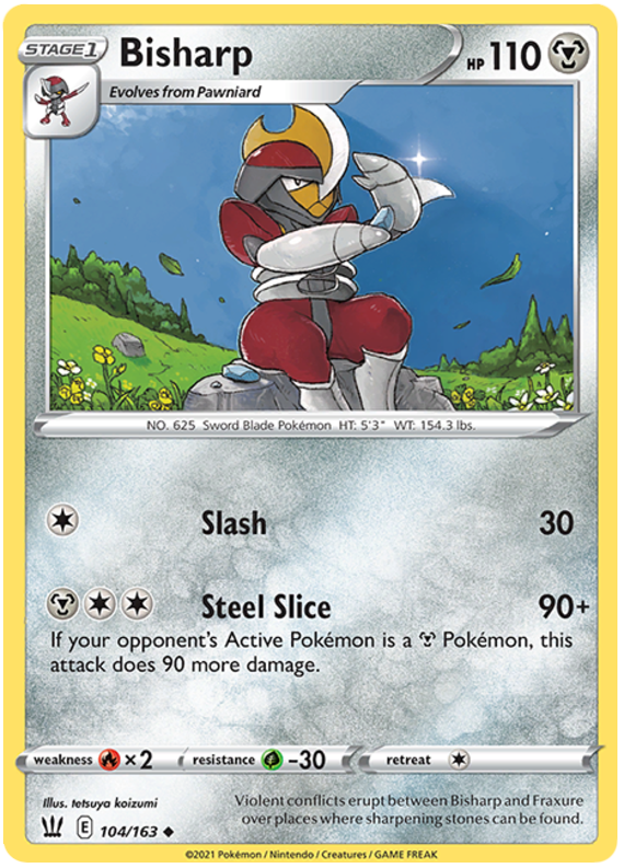 Bisharp (104/163) [Sword & Shield: Battle Styles] | Odin's Place