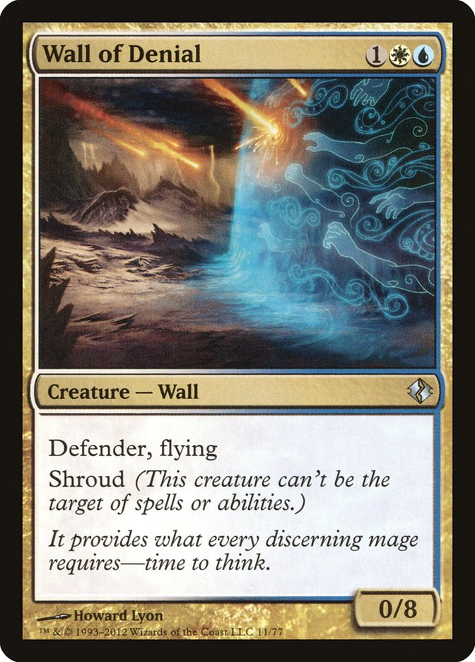 Wall of Denial (11) [Duel Decks: Venser vs. Koth] | Odin's Place