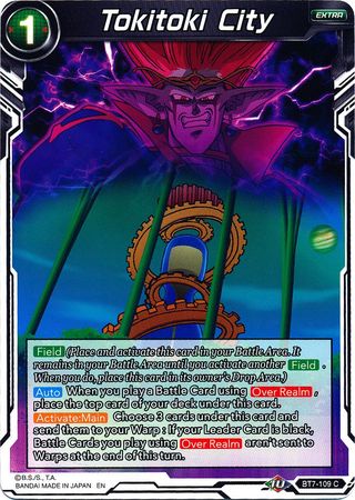 Tokitoki City (BT7-109) [Assault of the Saiyans] | Odin's Place