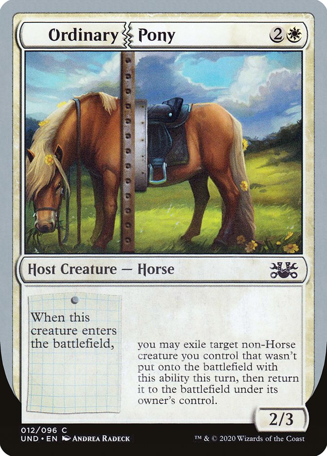 Ordinary Pony [Unsanctioned] | Odin's Place