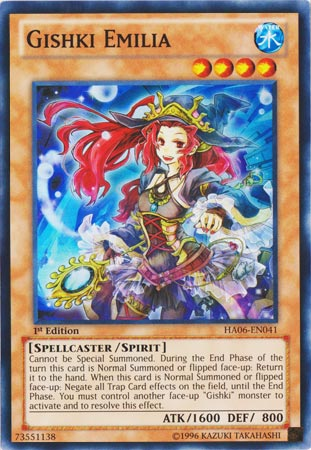 Gishki Emilia [HA06-EN041] Super Rare | Odin's Place