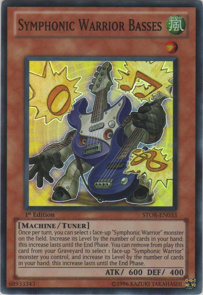 Symphonic Warrior Basses [STOR-EN033] Super Rare | Odin's Place